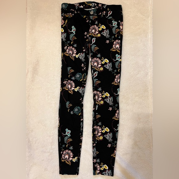 Loft floral pants, size 0 - Picture 1 of 3